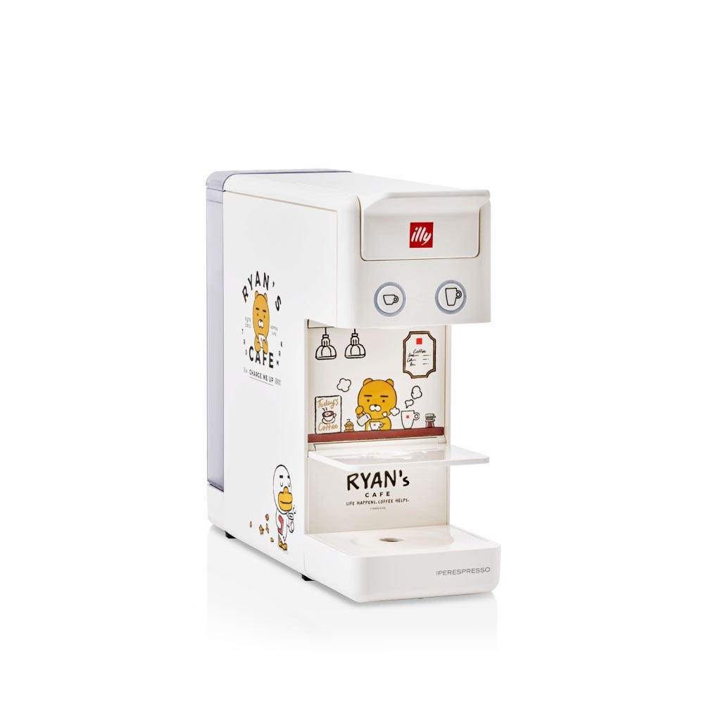 [KAKAO FRIENDS] X Illy Collaboration Espresso Machine Set Ryan Edition
