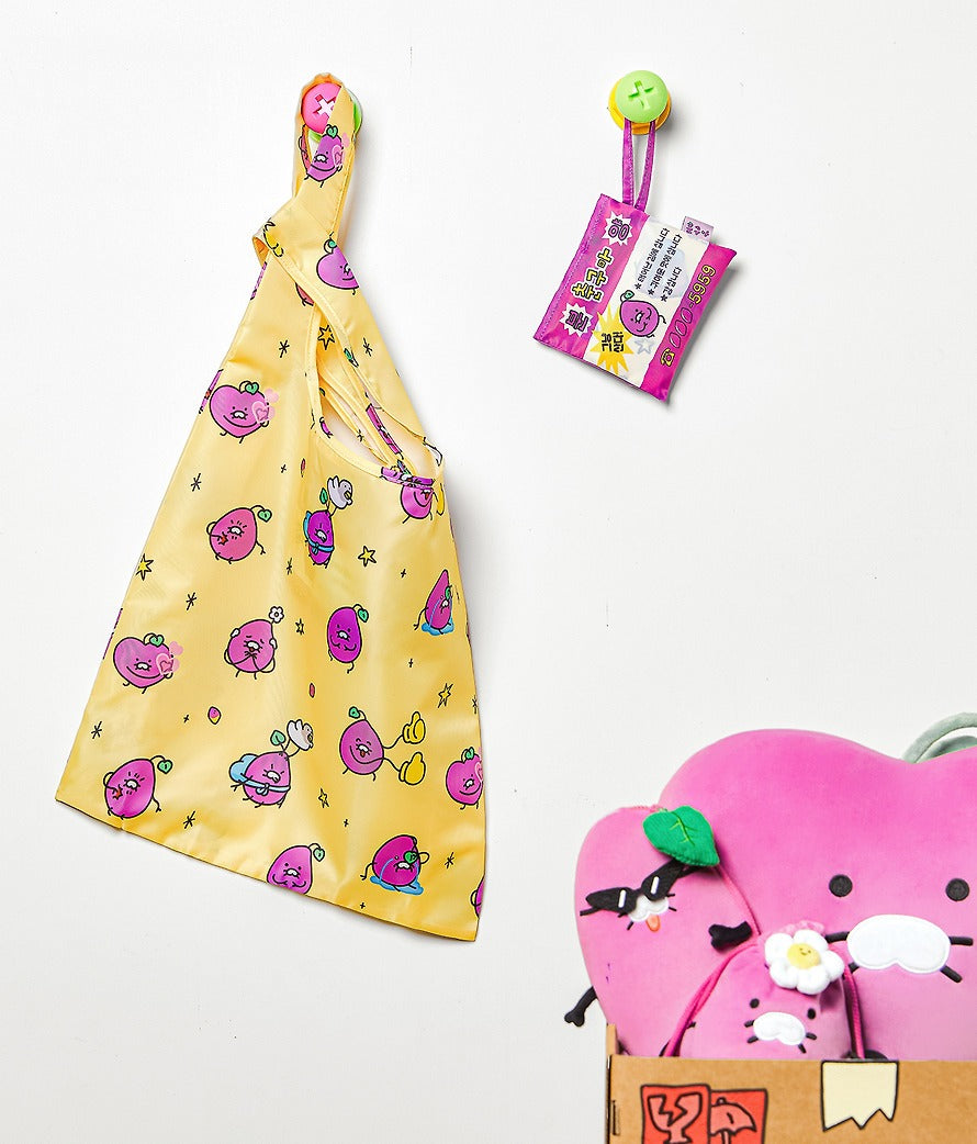 [KAKAO FRIENDS]Chunguma Foldable Pocket Shopping Bag