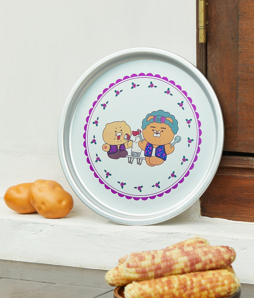 [KAKAO FRIENDS] Countryside Series Metal Tray Chunsik & Ryan