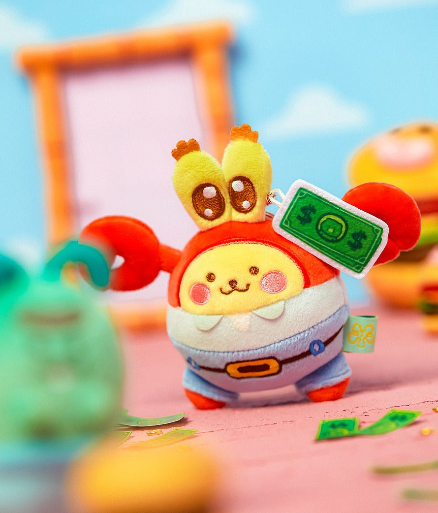 [KAKAO FRIENDS]x SpongeBob Baby Keyring Plush Full Set 6 Types