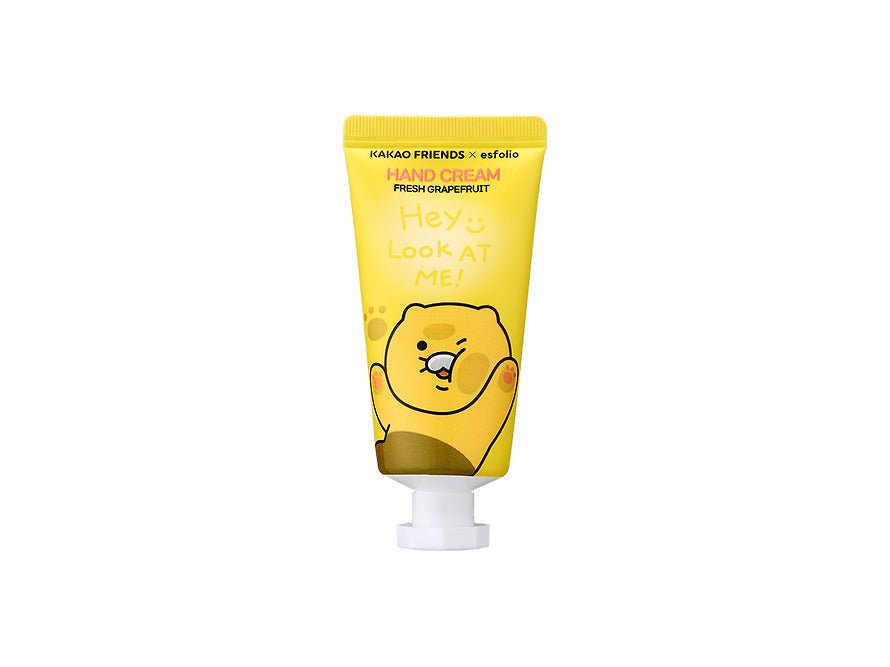 [KAKAO FRIENDS]Hand Cream Fresh Grapefruit and Clean Cotton Moisturizing Care