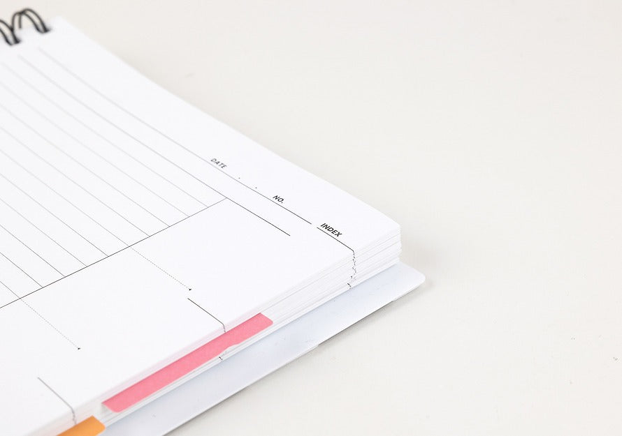 [KAKAO FRIENDS]Choonsik / Ryan Monotone PP Cover System Spiral Notebook