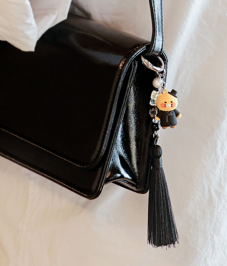 [KAKAO FRIENDS]Choonsik Figure Tassel Strap Keychain Korean Traditional Hanbok Keyring