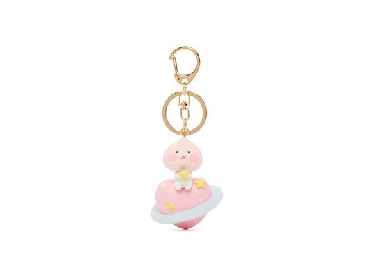 [KAKAO FRIENDS] Little Apeach Heart Planet Figure Keyring