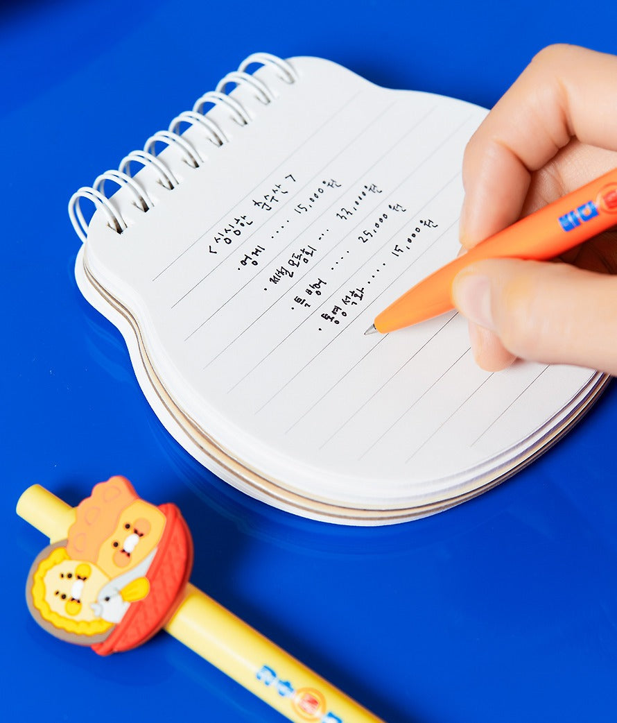 [KAKAO FRIENDS]Choonsik Character Gel Pen Set 2 Pack Cute Writing Pens Stationery