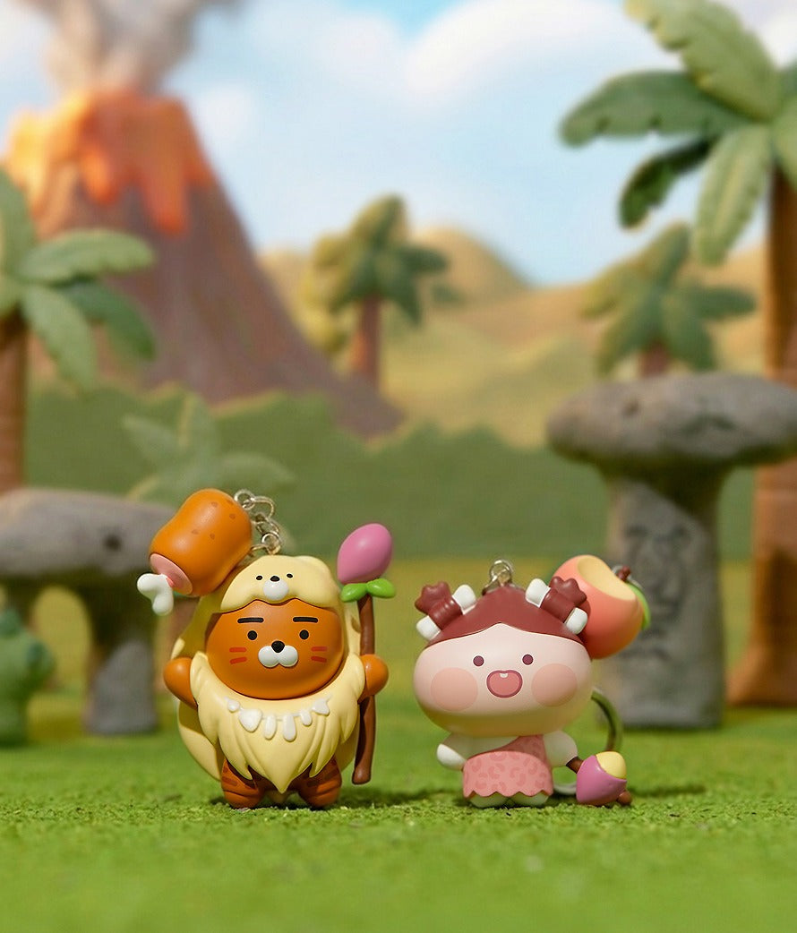 [KAKAO FRIENDS]Cave Age Figure Keyring Collection Chunshik Ryan Apeach