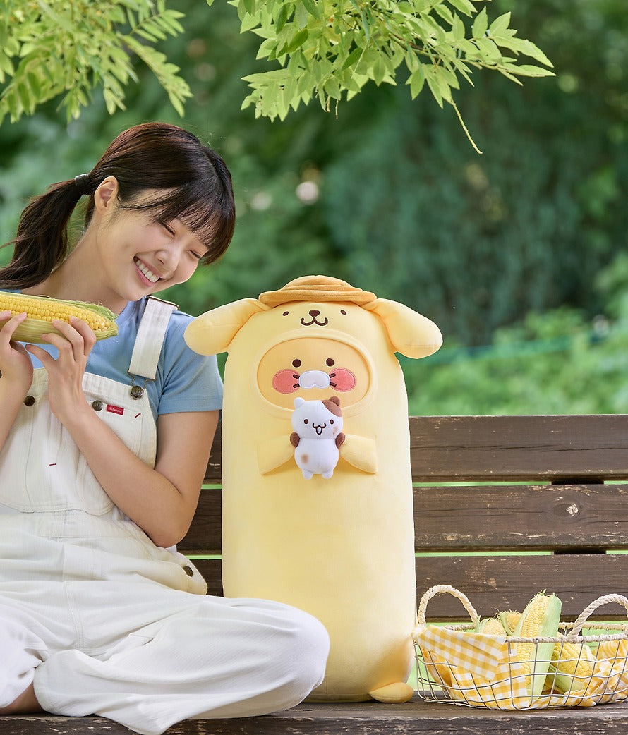 [KAKAO FRIENDS] Pompompurin x Kakao Friends Pompompurin Long Body Pillow Chunshik