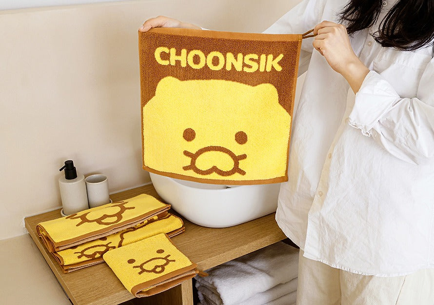 [KAKAO FRIENDS]Choonsik 32 Count Gift Towel Set 4 Pieces