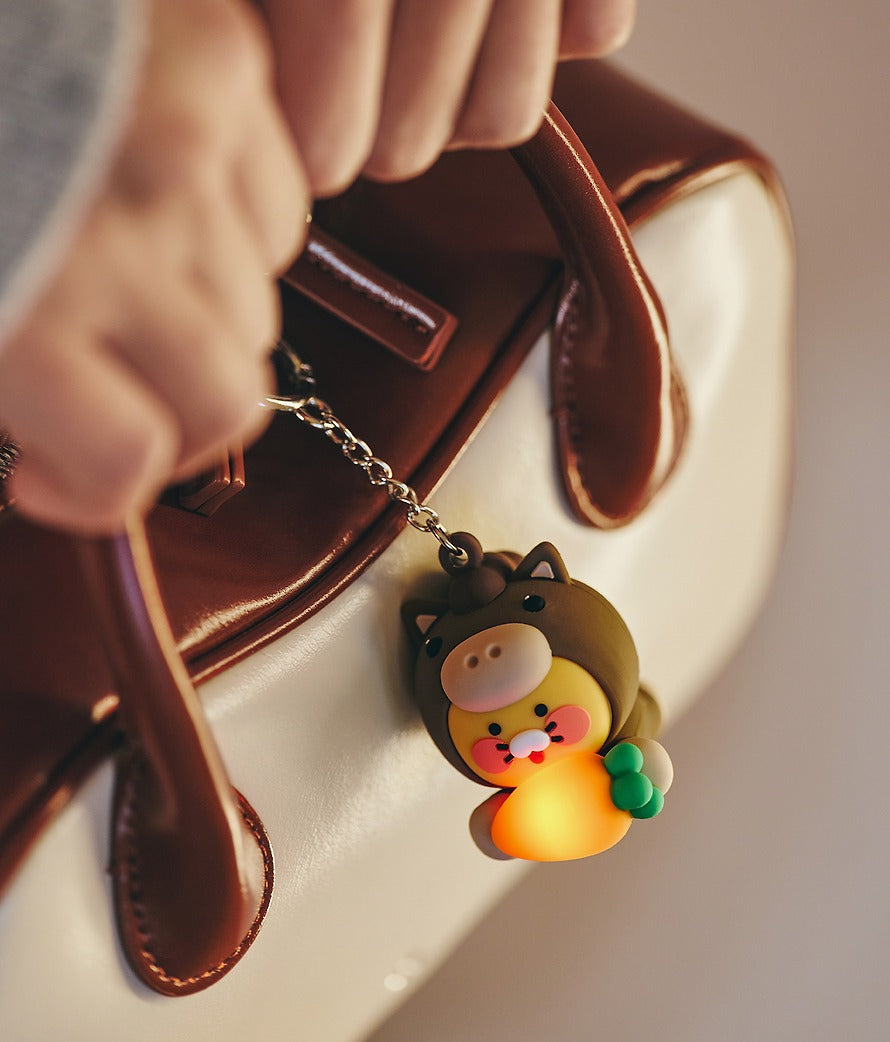 [KAKAO FRIENDS]Chunsik and  Ryan Lucky Pony Day LED Figure Keyring