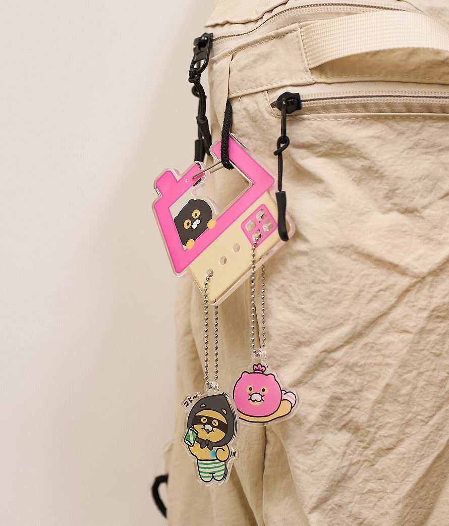 [KAKAO FRIENDS]Choonsik Doduk Series  Carabiner Acrylic Keyring