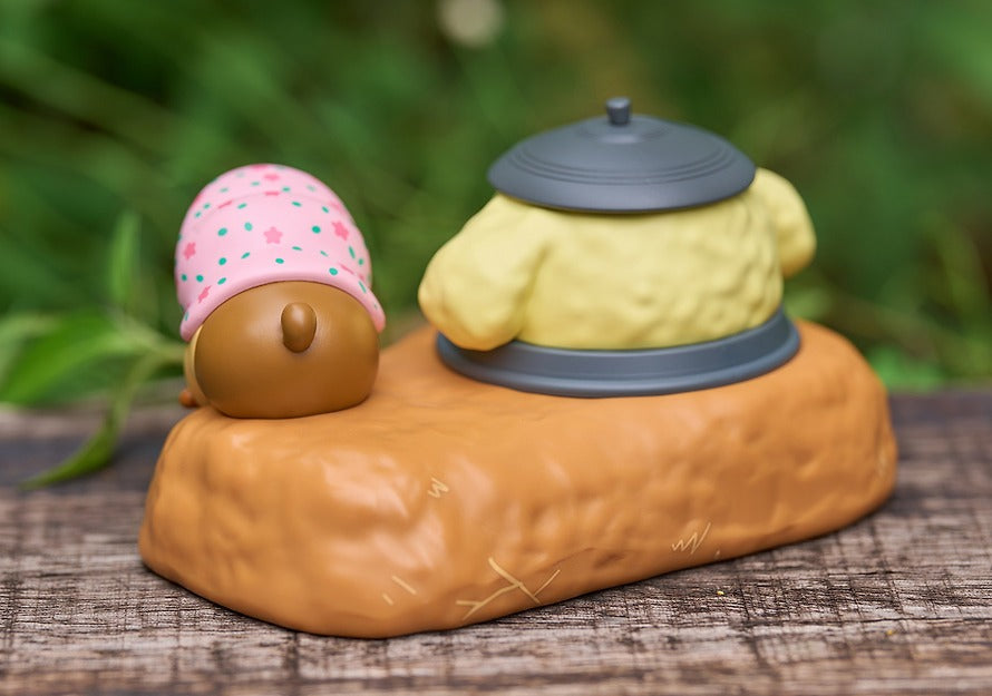 [KAKAO FRIENDS] Pompompurin x Kakao Friends Chunshik Pot Rice Figure