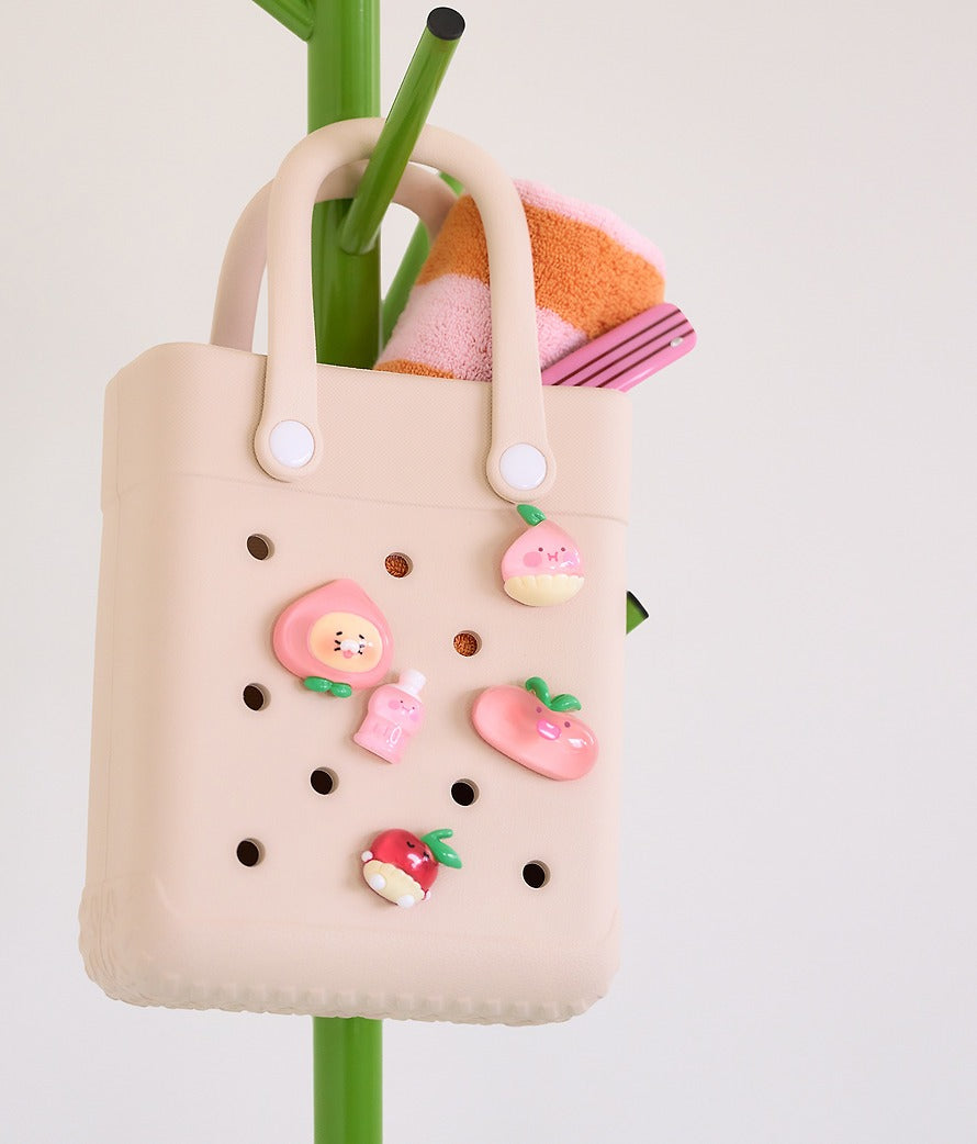 [KAKAO FRIENDS] Peach Hair Accessory Set Clips and Bands Apeach