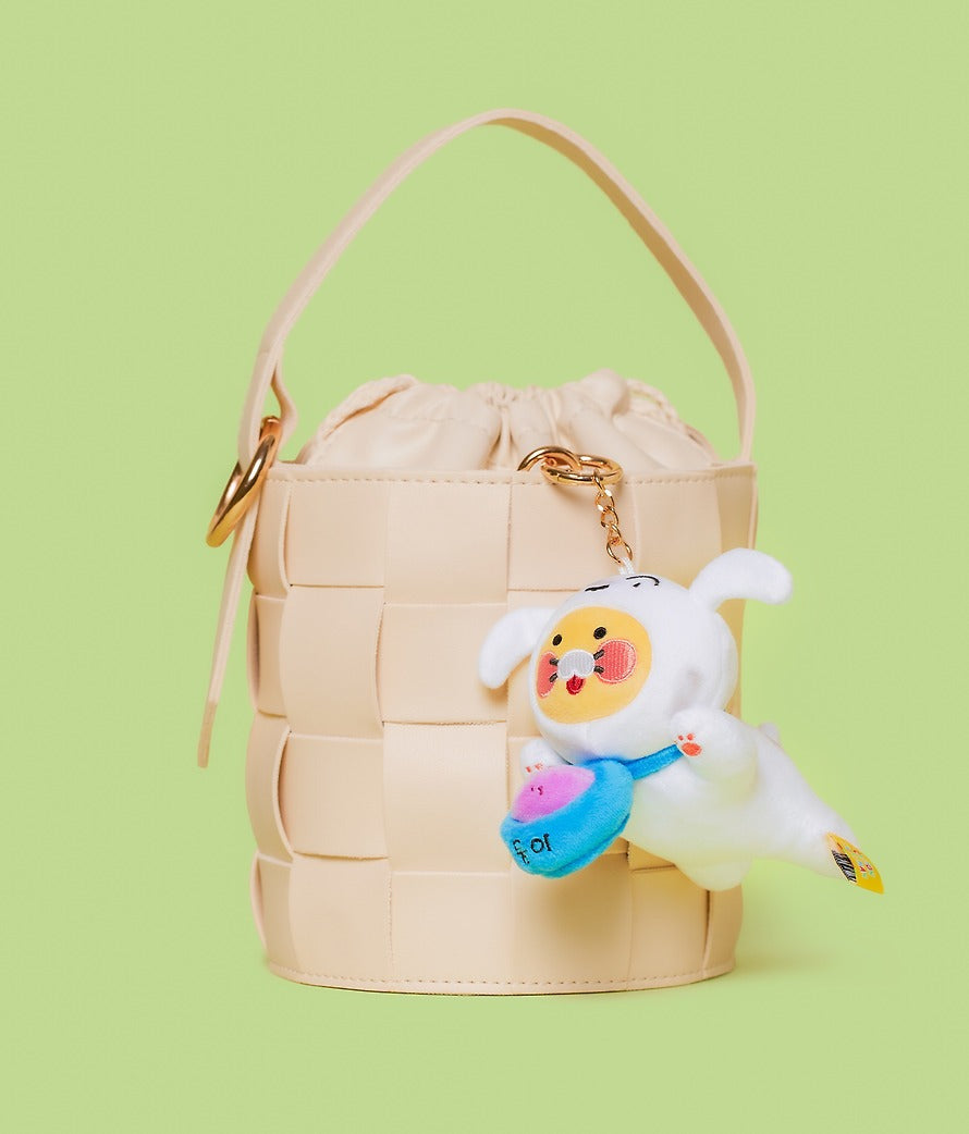 [KAKAO FRIENDS]Crayon Shin-chan x Kakao Friends Chunshik Heendong-i Plush Keyring