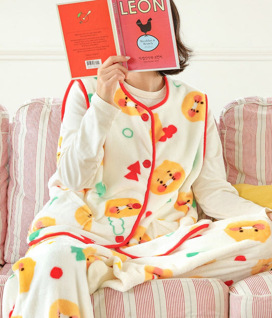 [KAKAO FRIENDS] Cozy Sleeveless Vest Chunsik/Ryan