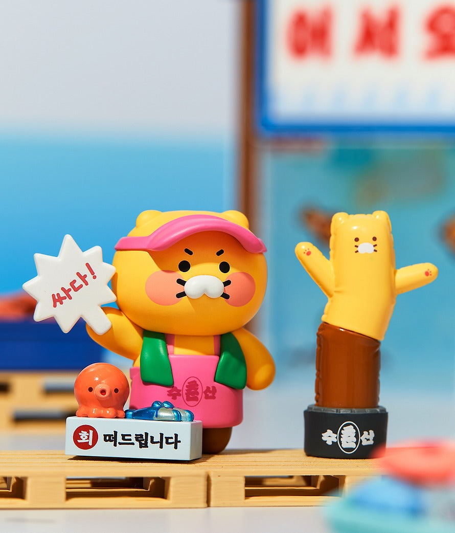 [KAKAO FRIENDS]Choonsik Seafood Market Figure Blind Box Collection Set.