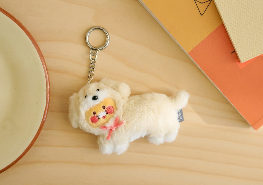 [KAKAO FRIENDS]Chunsik Dachshund Plush Keyring
