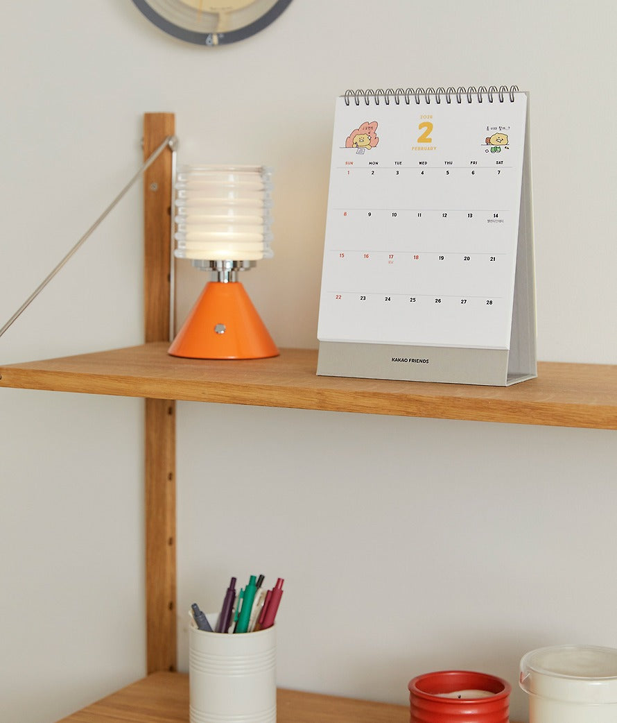 [KAKAO FRIENDS] 2026 Desk Calendar Chunsik