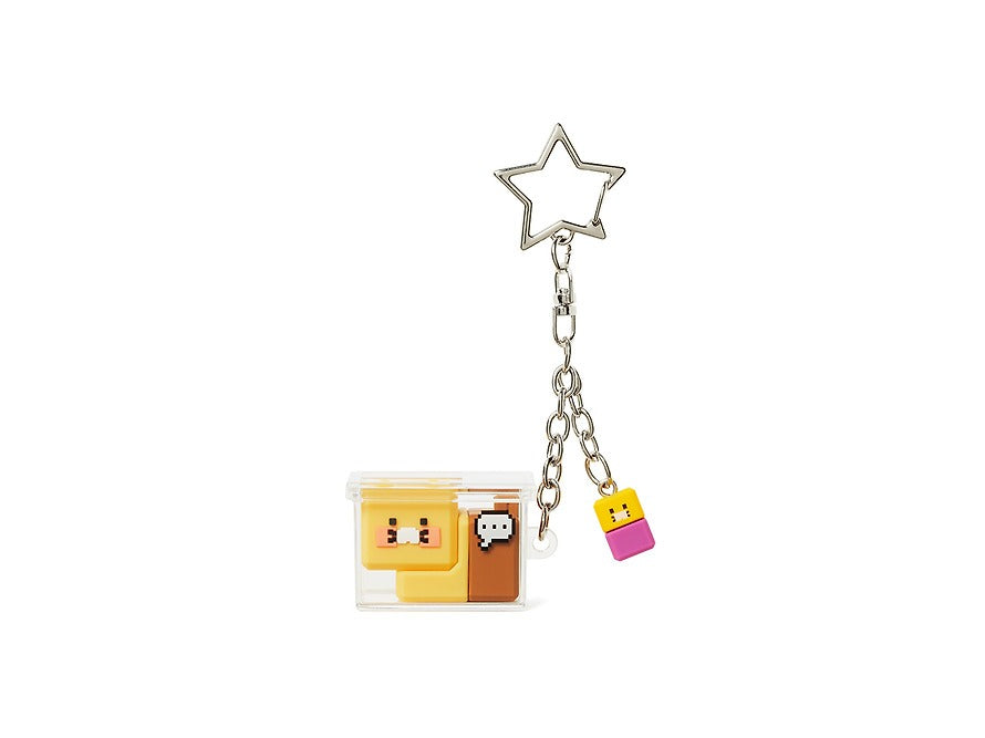 [KAKAO FRIENDS]Choonsik Cube Figure Keyring