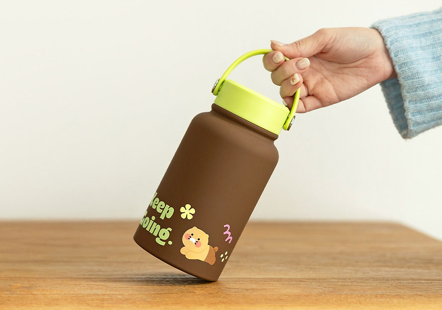 [KAKAO FRIENDS]Chunsik Two Tone Handle Tumbler