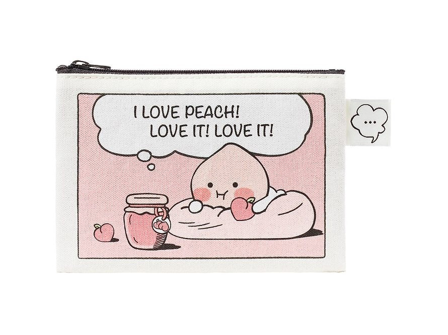 [KAKAO FRIENDS] Lazy Sunday Mini Pouch Apeach