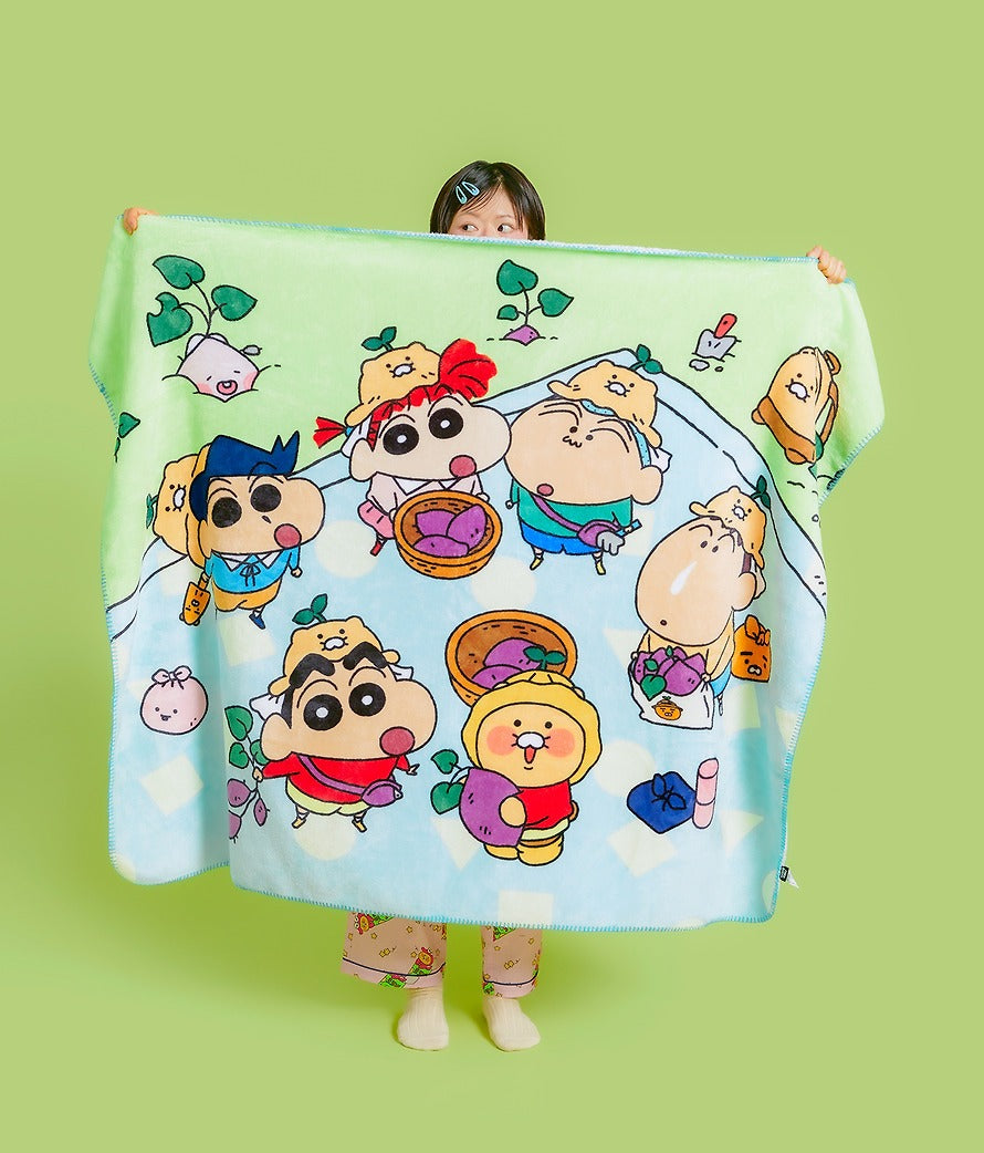 [KAKAO FRIENDS]Crayon Shin-chan x Kakao Friends Large Multi-Purpose Blanket