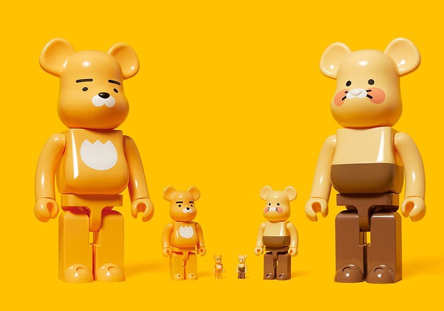 [KAKAO FRIENDS]BE@RBRICK 400% CHUNSIK/RYAN