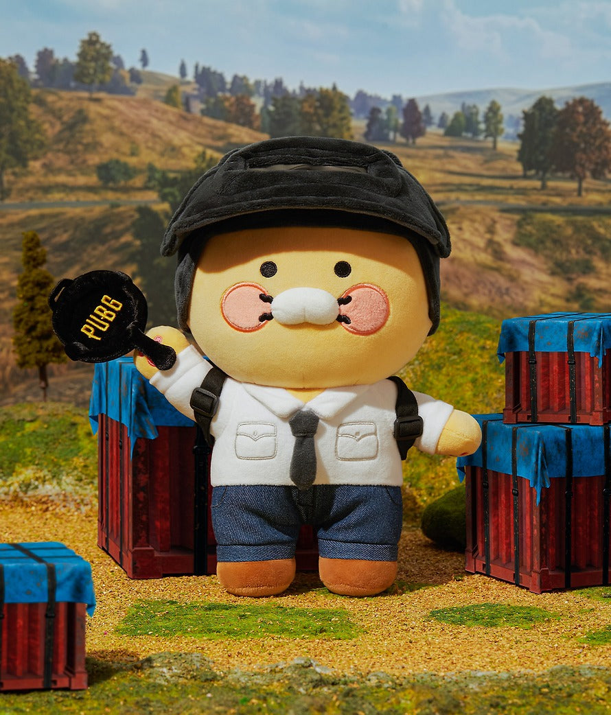 [KAKAO FRIENDS]PUBG x KAKAO FRIENDS Chunsik Medium Plush Doll