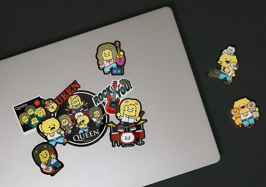 [KAKAO FRIENDS] QUEEN x Kakao Friends Deco Sticker Pack Chunshik