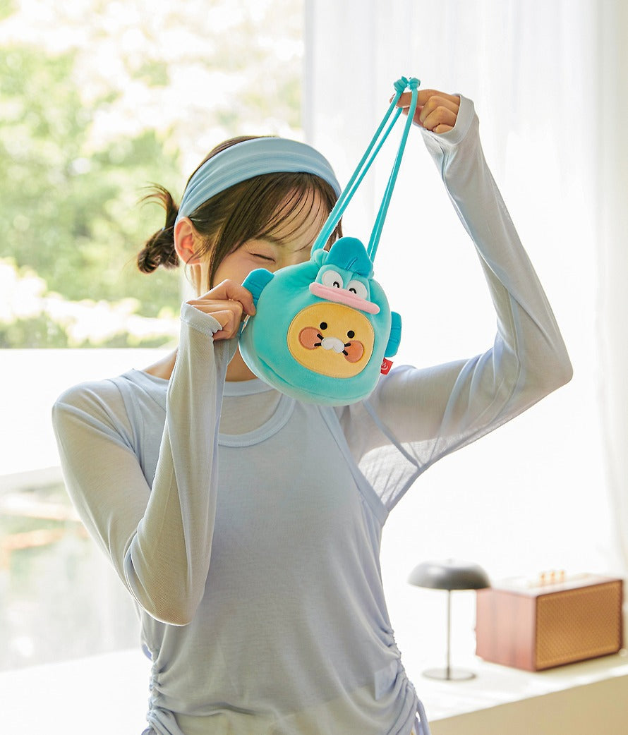 [KAKAO FRIENDS] x Hangyodon Face Pouch Chunshik