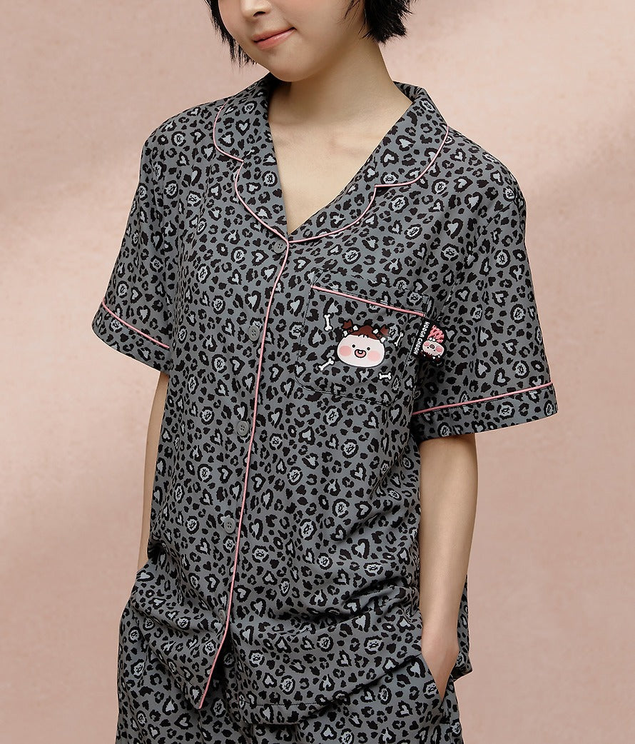 [KAKAO FRIENDS]Cave Age Pajama Collection Leopard Apeach