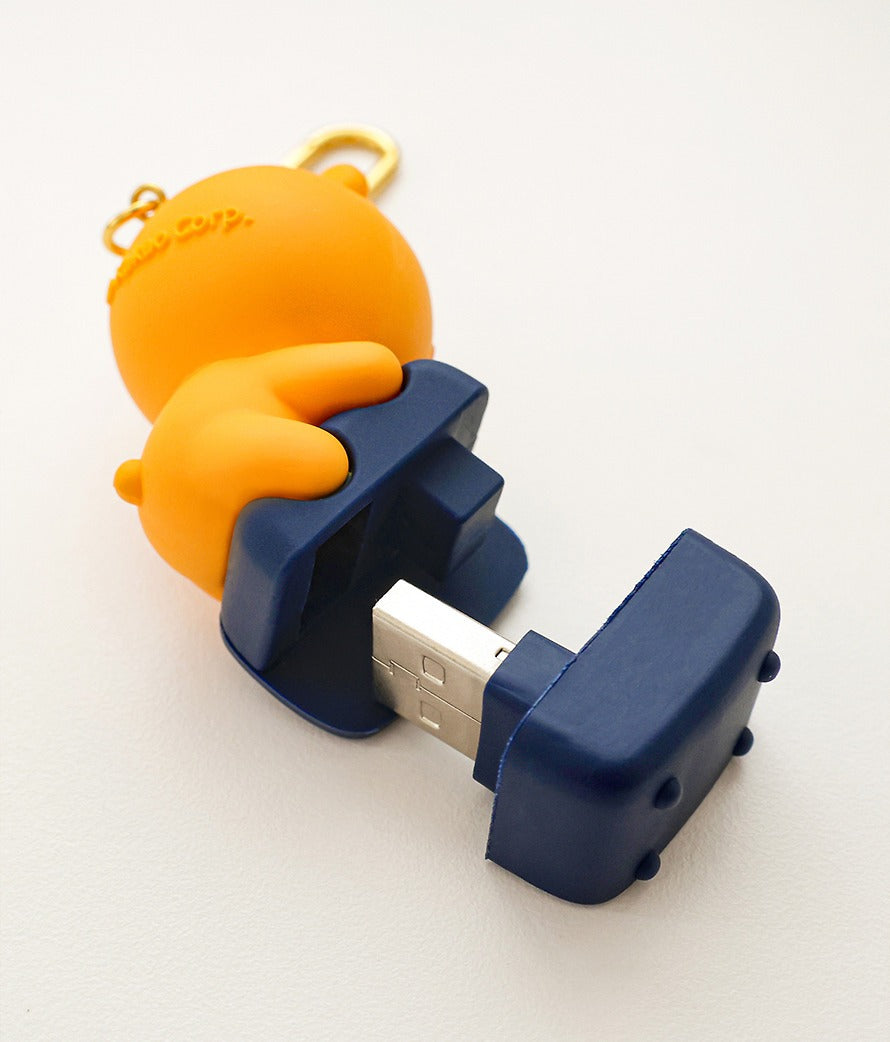 [KAKAO FRIENDS]64GB USB Figure Keyring Hanging Ryan/Chunsik