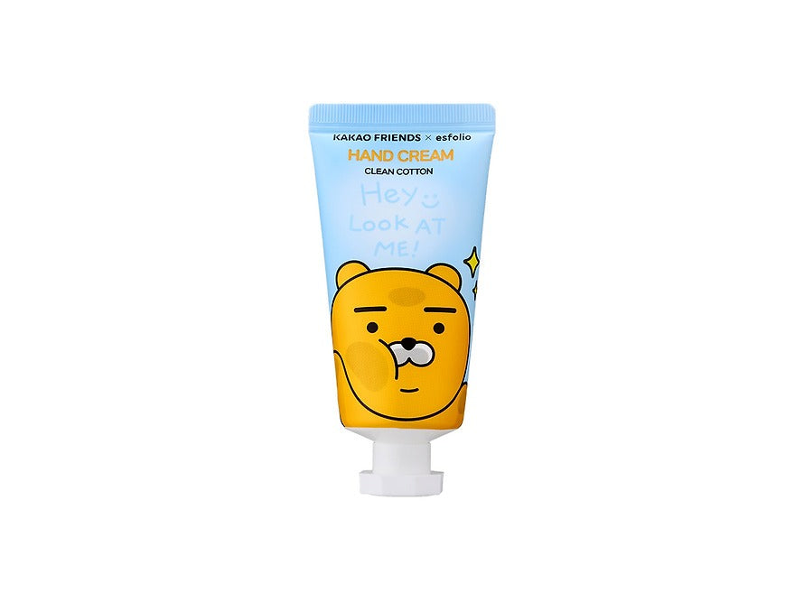 [KAKAO FRIENDS]Hand Cream Fresh Grapefruit and Clean Cotton Moisturizing Care
