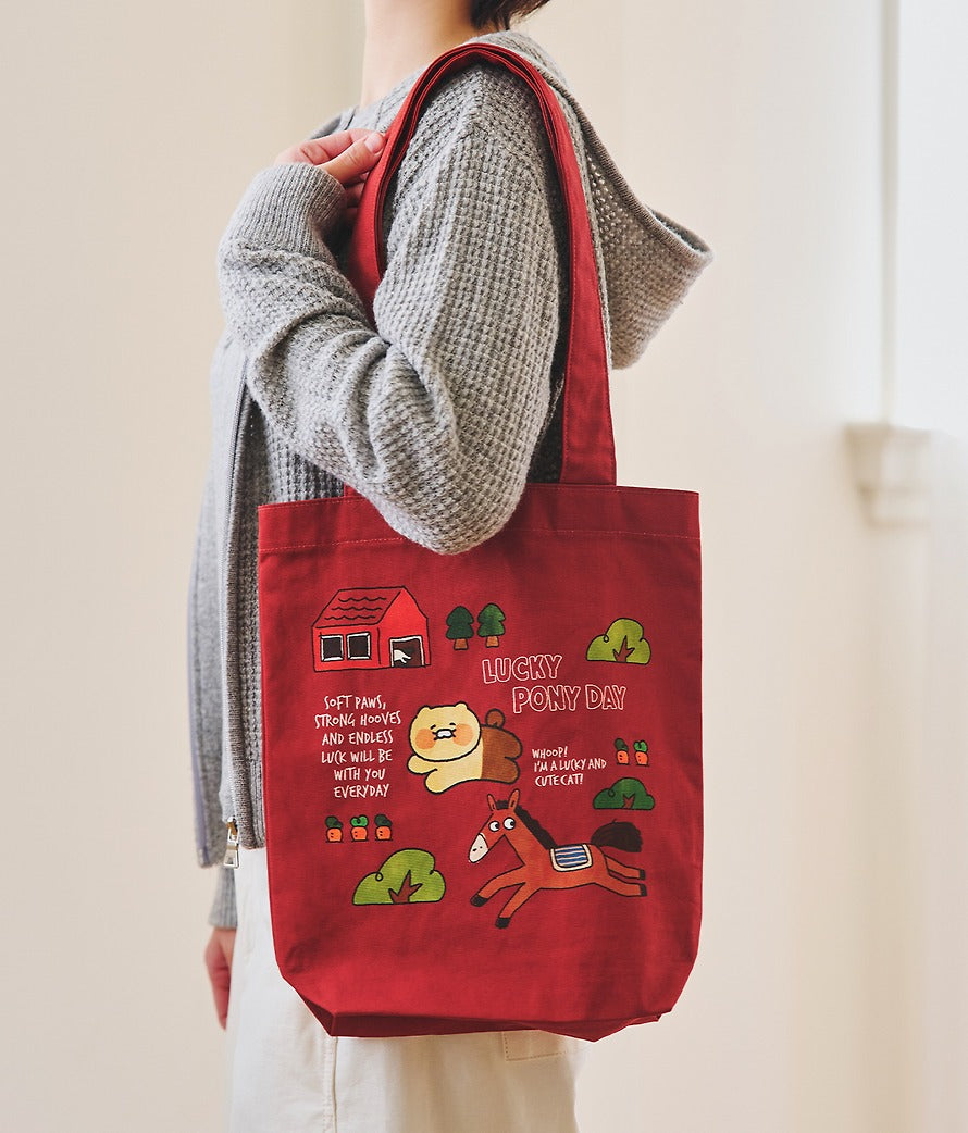 [KAKAO FRIENDS]Chunsik Lucky Pony Day Eco Bag