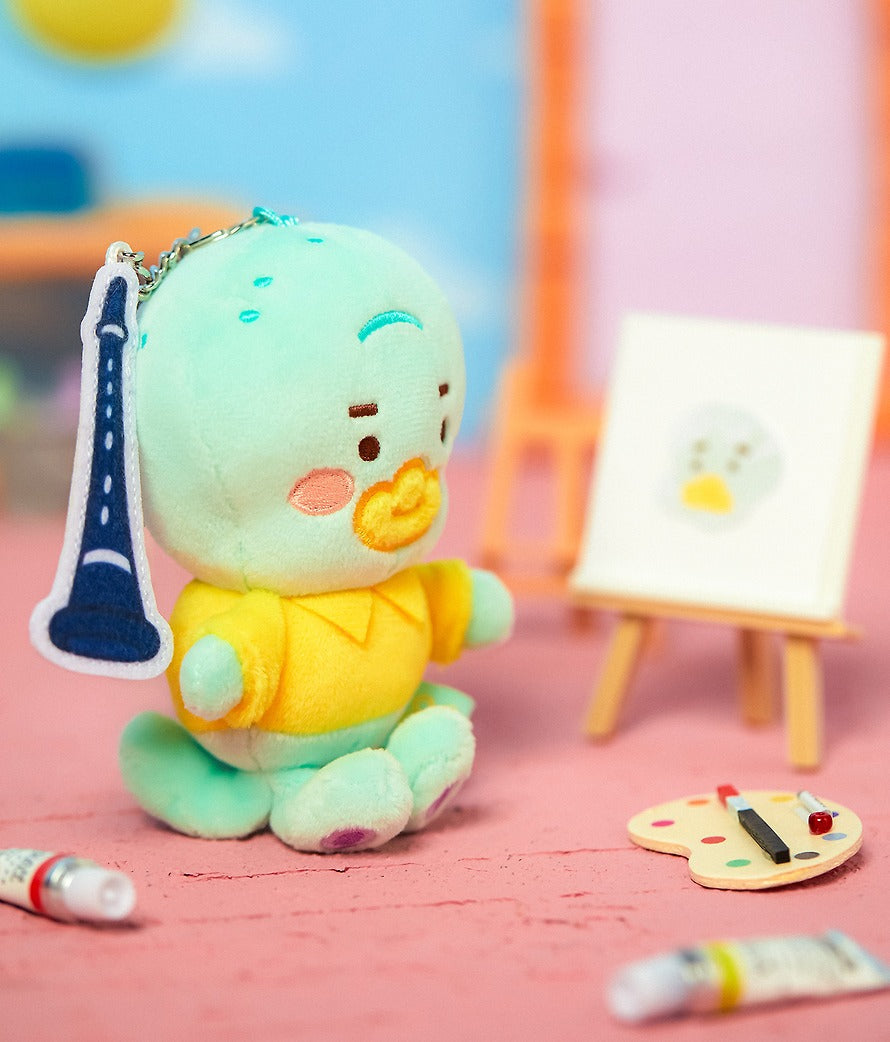 [KAKAO FRIENDS]x SpongeBob Keyring Plush Doll Collection Baby Series