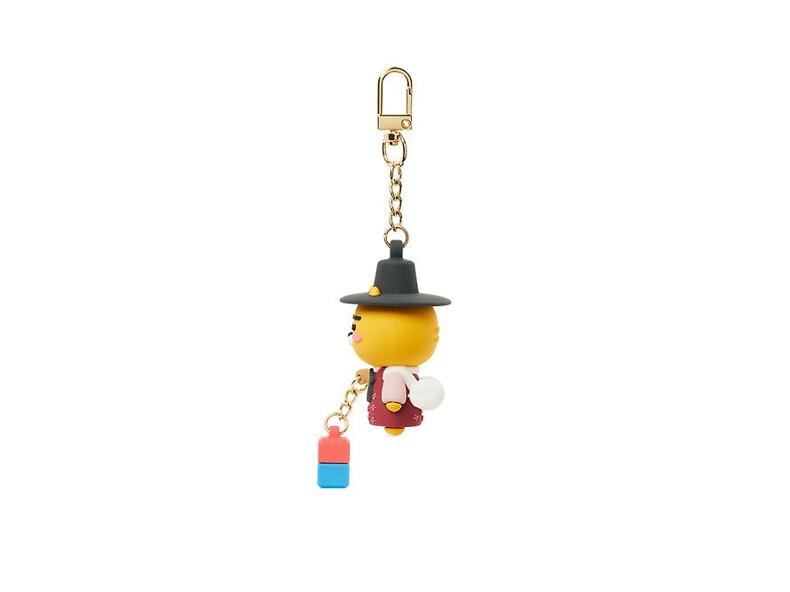 [KAKAO FRIENDS]Korean Traditional Figure Keyring Chunshik Ryan Apeach Hanbok Series