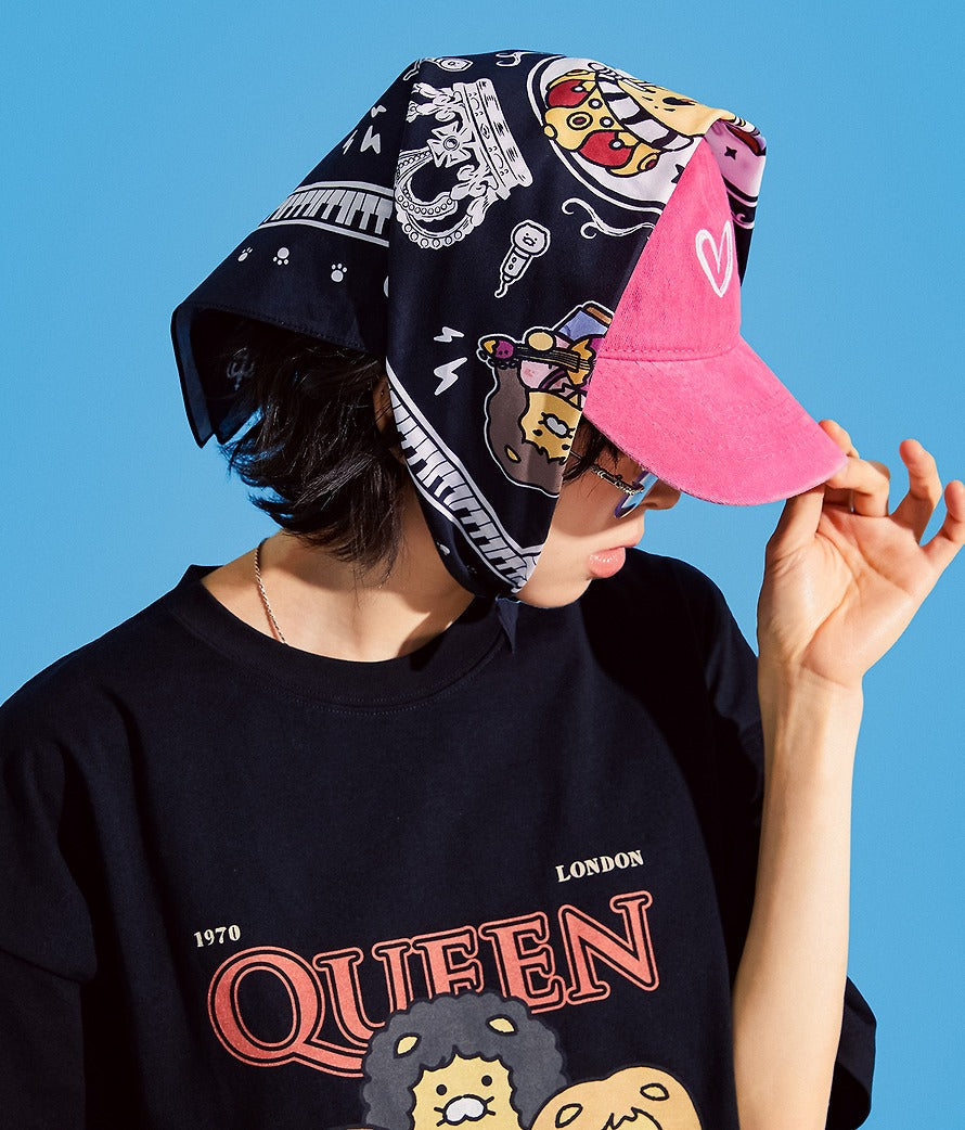 [KAKAO FRIENDS] QUEEN x Kakao Friends T-Shirt  Chunshik