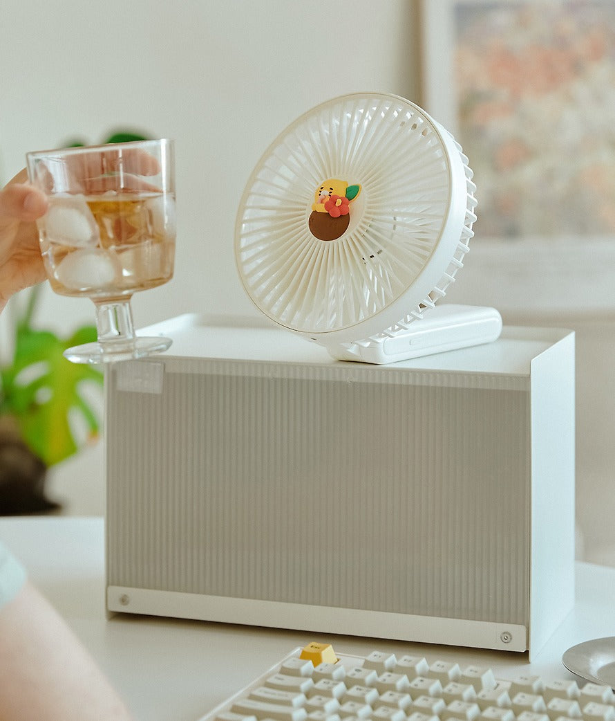 [KAKAO FRIENDS]Portable Handheld Fan Mini Fan Chunshik