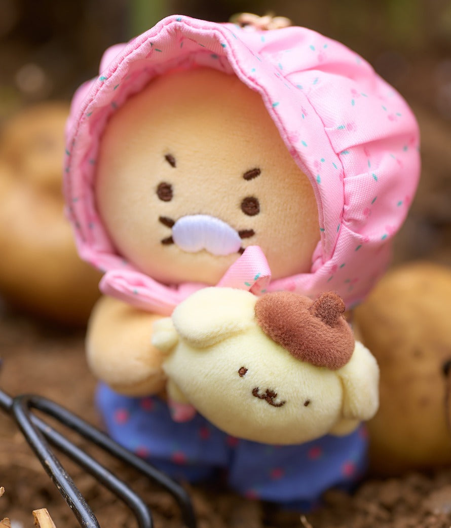 [KAKAO FRIENDS] Pompompurin x Kakao Friends Chunshik Plush Keyring