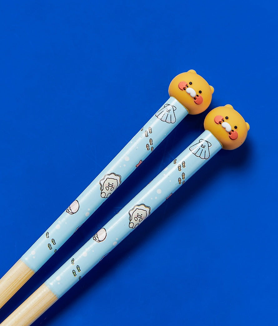 [KAKAO FRIENDS]Choonsik Figure Chopsticks Cute Character Chopstick Set