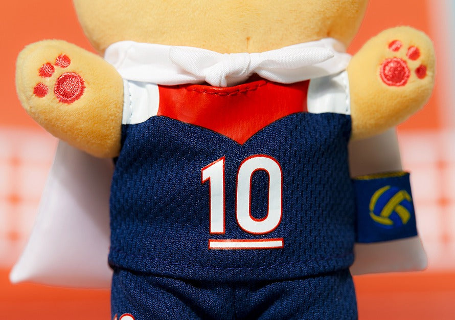 [KAKAO FRIENDS] Kim Yeon-koung X Friends Keyring Plush Chunsik