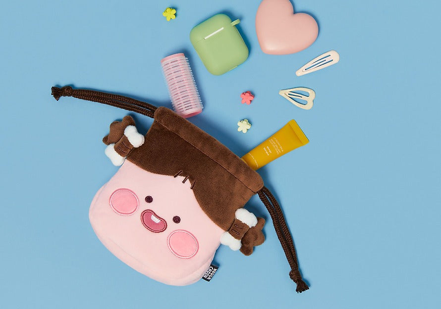 [KAKAO FRIENDS]Cave Age Face Pouch Collection Ryan Apeach