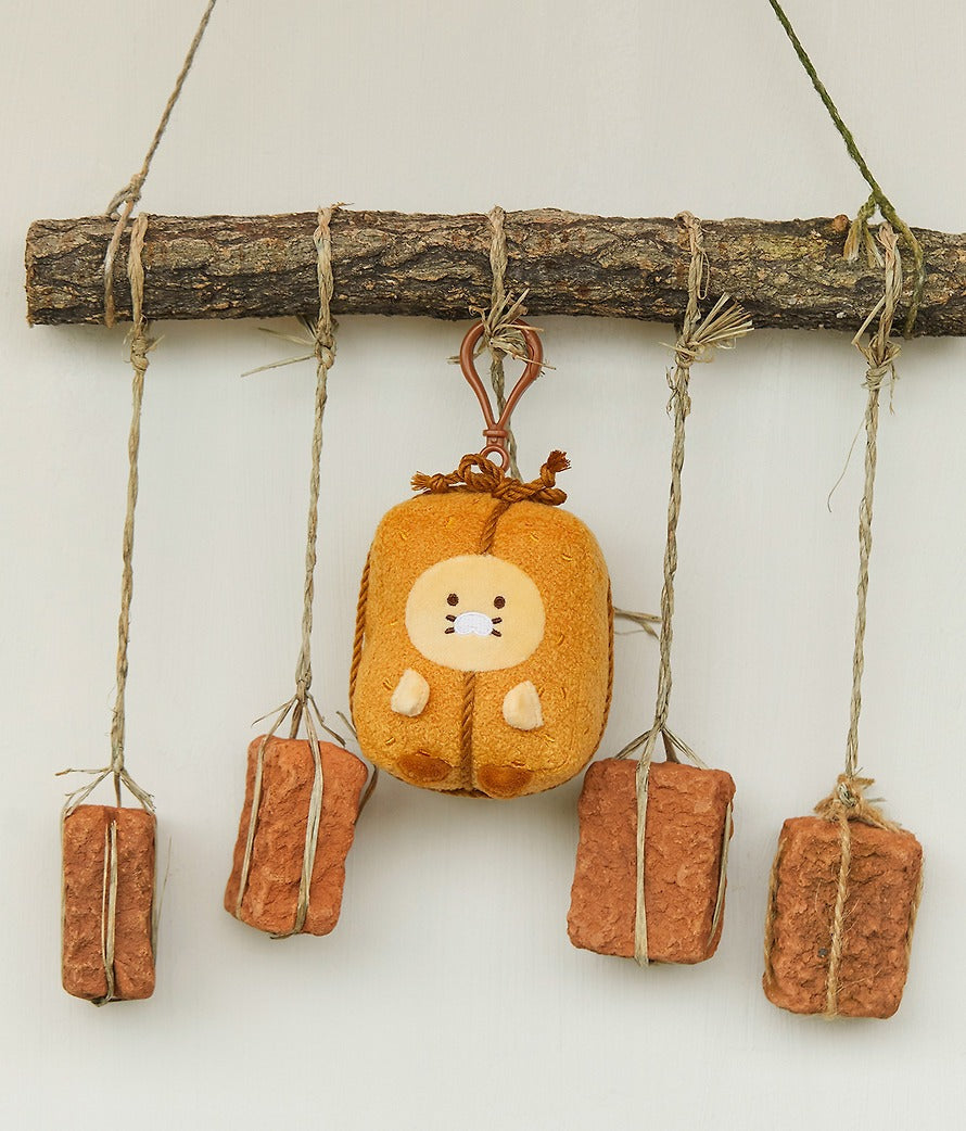 [KAKAO FRIENDS] Countryside Series Meju Keyring Plush Chunsik