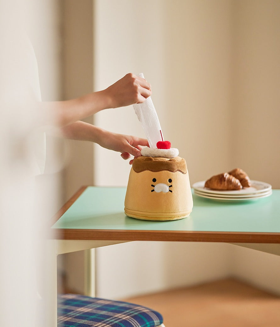 [KAKAO FRIENDS] Pudding Tissue Case Chunsik