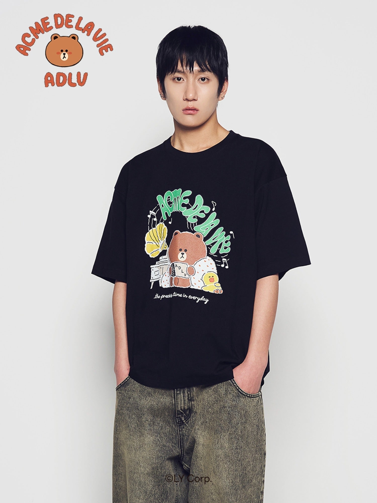 [LINE FRIEND]DAILY LINE FRIENDS SHORT SLEEVE T-SHIRT