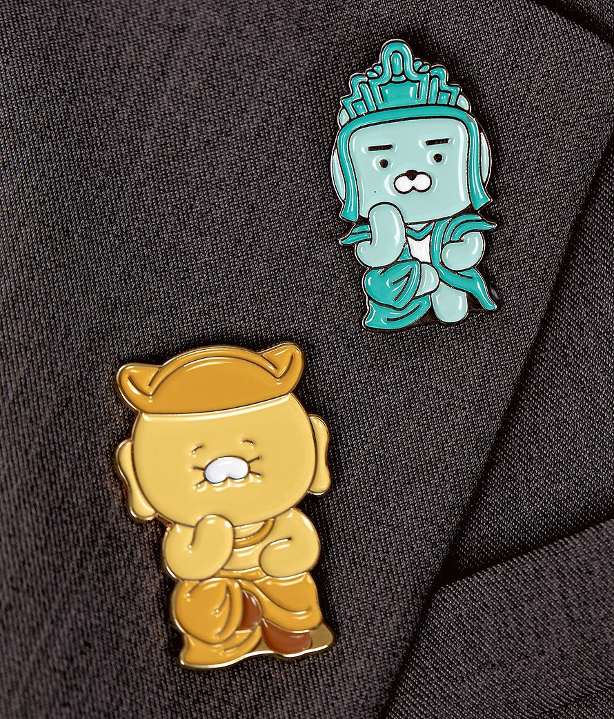 [KAKAO FRIENDS]Kakao Friends Korean Traditional Badge Set Collection