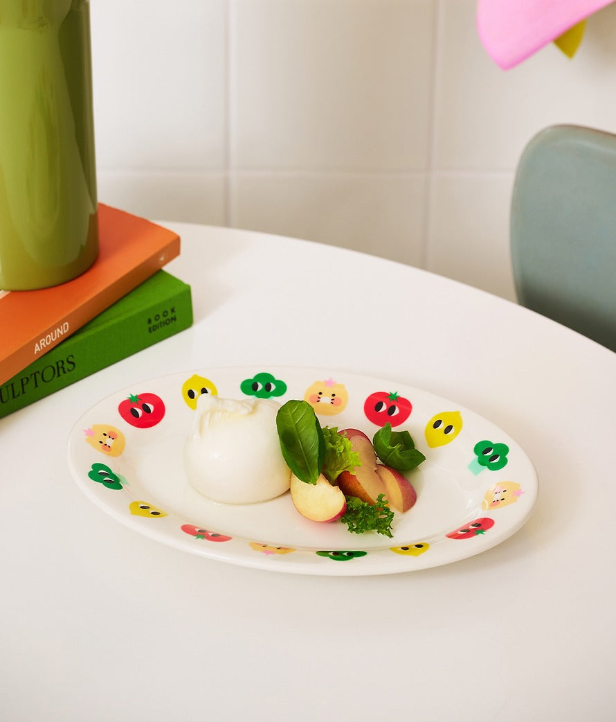 [KAKAO FRIENDS] I.A.I.A.I Friends x Kakao Friends Chunshik Melamine Plate