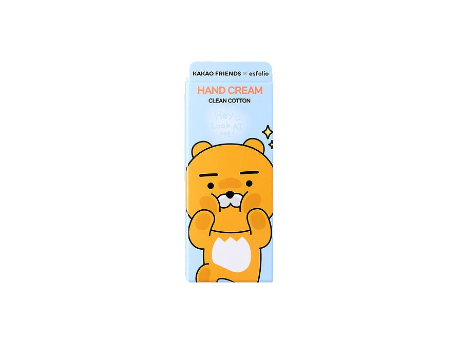 [KAKAO FRIENDS]Hand Cream Fresh Grapefruit and Clean Cotton Moisturizing Care