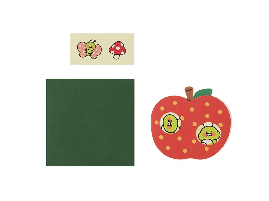 [KAKAO FRIENDS]Choonsik Spring Friends Apple Mini Card Set