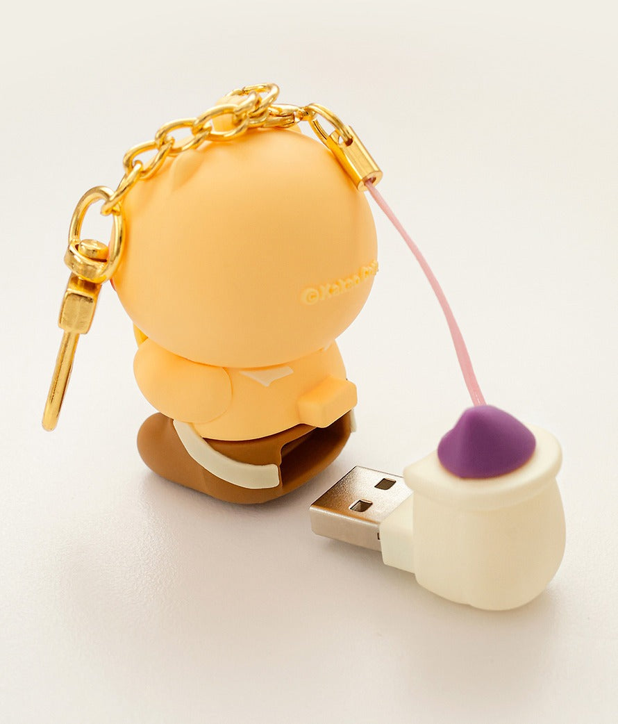 [KAKAO FRIENDS]64GB USB Figure Keyring Backpack Chunsik/Ryan