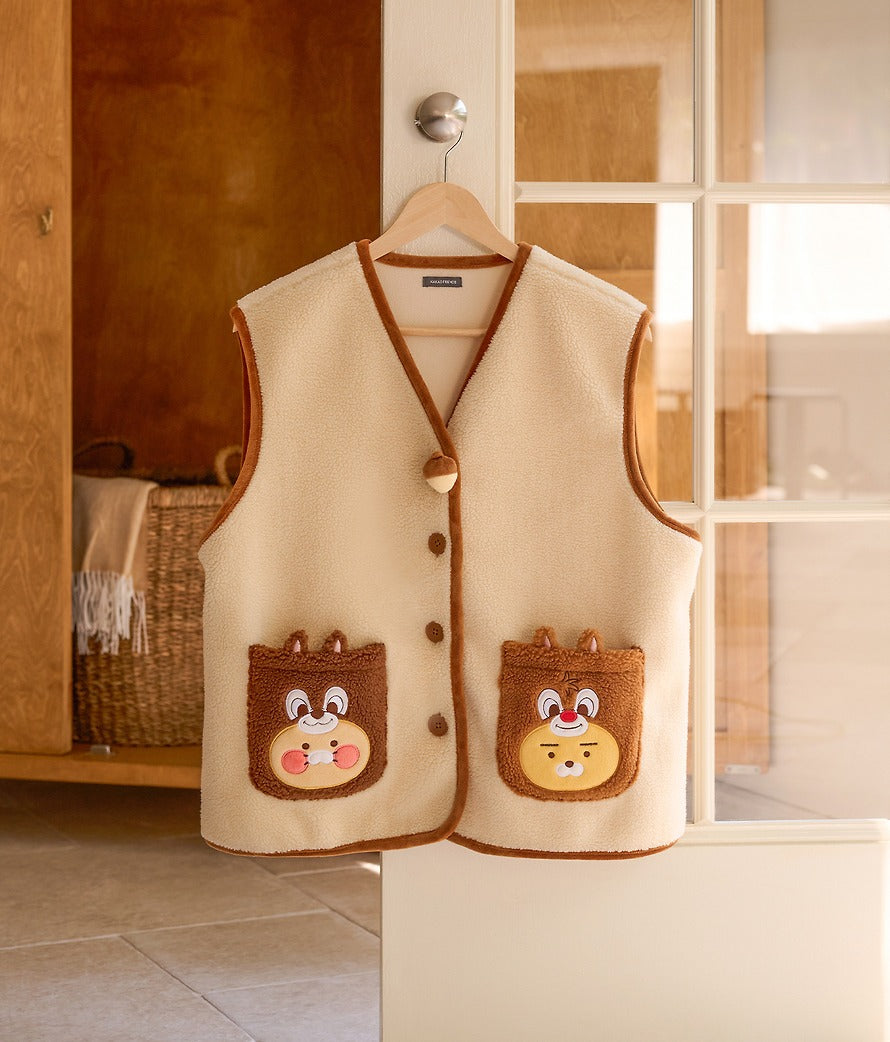 [KAKAO FRIENDS]Disney Chip 'n Dale X Kakao Friends Ryan & Chunshik Sleep Vest